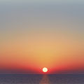 Sunset over the Med